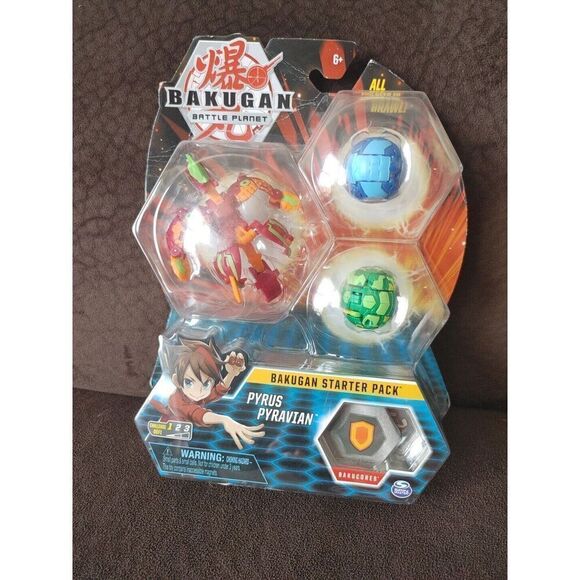 Bakugan Battle Planet - Pyrus Pyravian Starter Pack - Picture 1 of 7